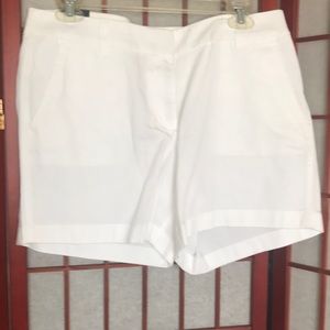 J Crew white shorts